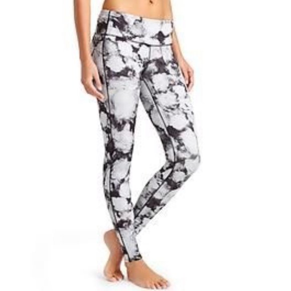 Athleta Pants - Athleta Floral Crush Chaturanga Tight Leggings M